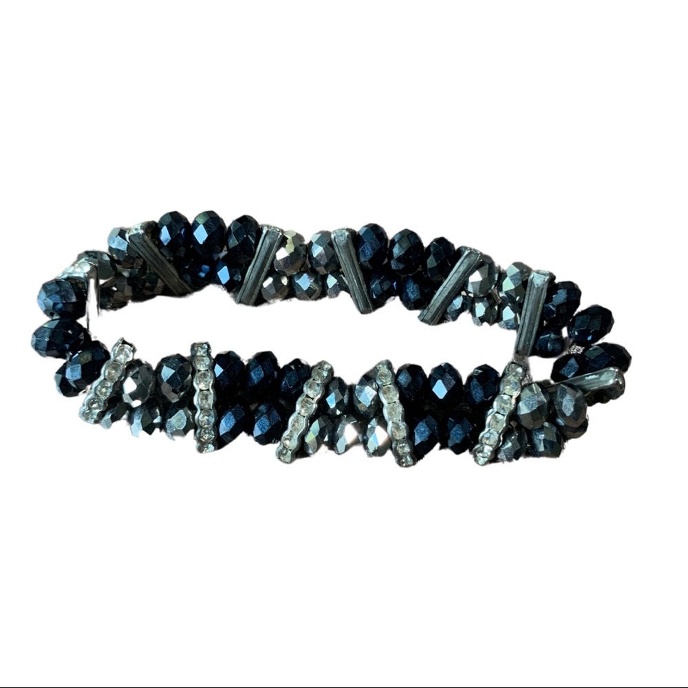 Crystal Bead Stretch Bracelet